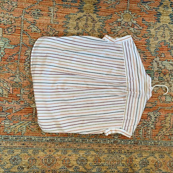 💐HP 💐 Madewell Central Sadie Multi-stripe Shirt - Perfect Condition - Picture 6 of 9